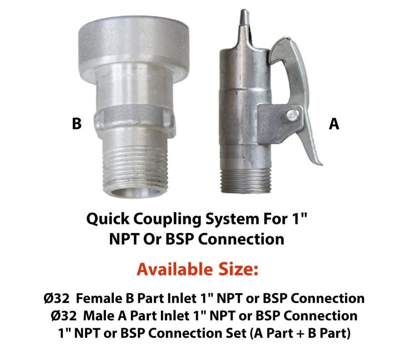 BSP connection. BSP И NPT. 1/2 BSP connection. Coupling for Hose connection.